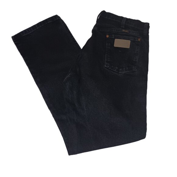 Wrangler Other - Wrangler Men's Black Jeans Style A001 3030 Size 36 x 32